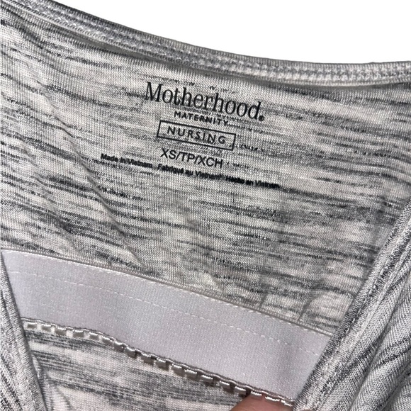 NWT Motherhood Maternity Nursing‎ Allaitememt size XS gray - Picture 4 of 8